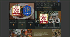 Desktop Screenshot of caperscafe.com
